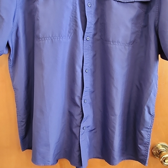 The American Outdoorsman Mens XXL Button Up Vented Fishing Shirt Pockets - Picture 5 of 15